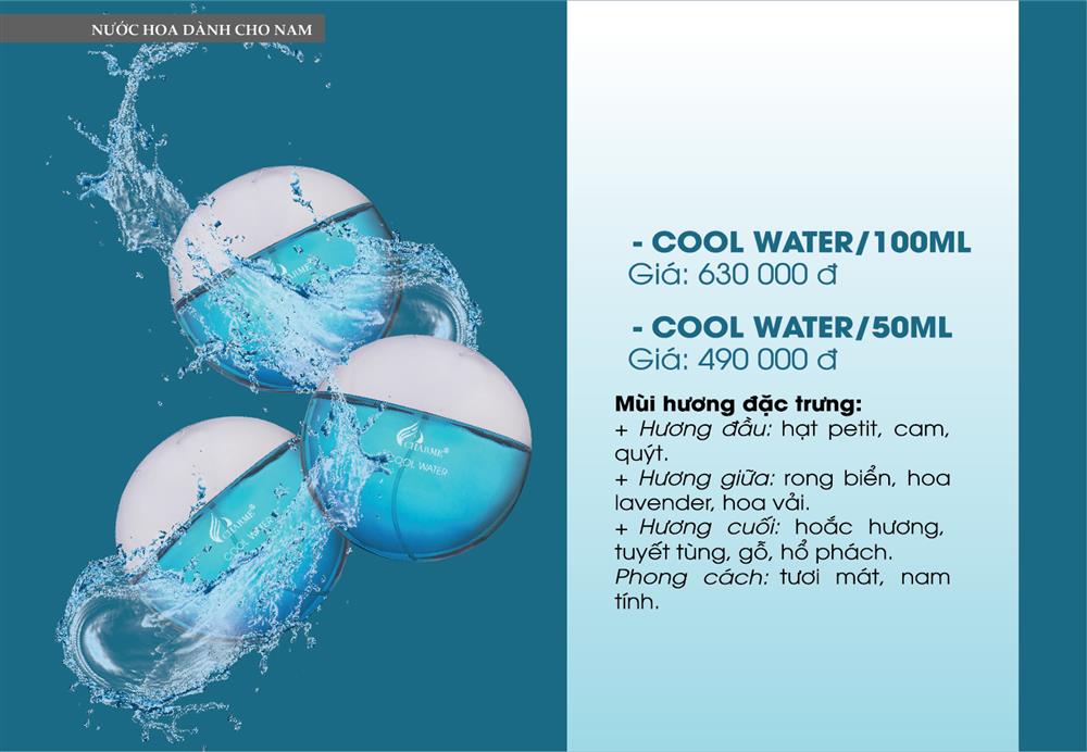 Nước hoa Nam Charme Cool Water