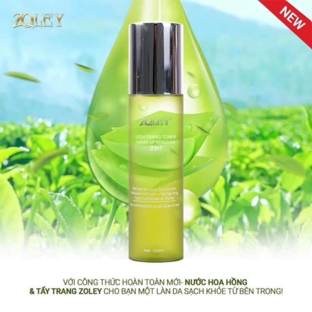 Nước tẩy trang hoa hồng Zoley mẫu mới