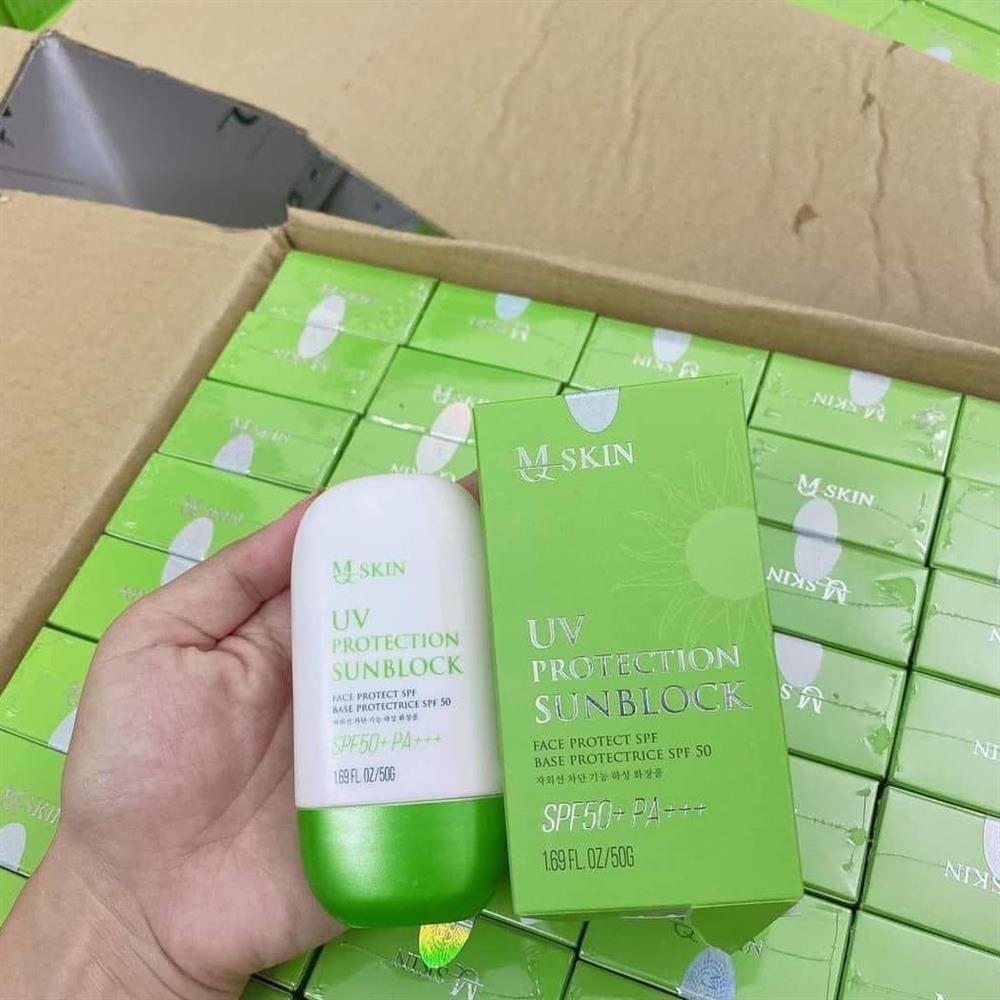 Kem Chống Nắng Nhân Sâm MQ Skin Mẫu Mới 2023