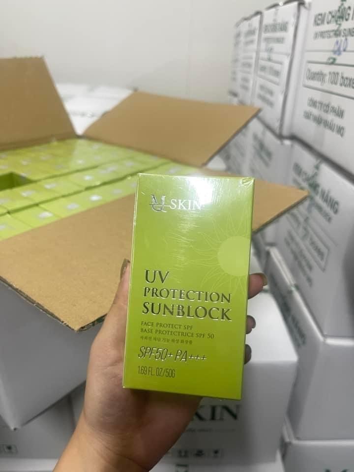 Kem Chống Nắng Nhân Sâm MQ Skin Mẫu Mới 2023