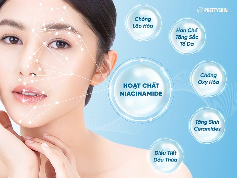 Tinh chất phục hồi dưỡng trắng PrettySkin Hydra B5 Max Serum