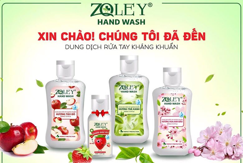 Nước Rửa Tay Khô Sát Khuẩn Zoley