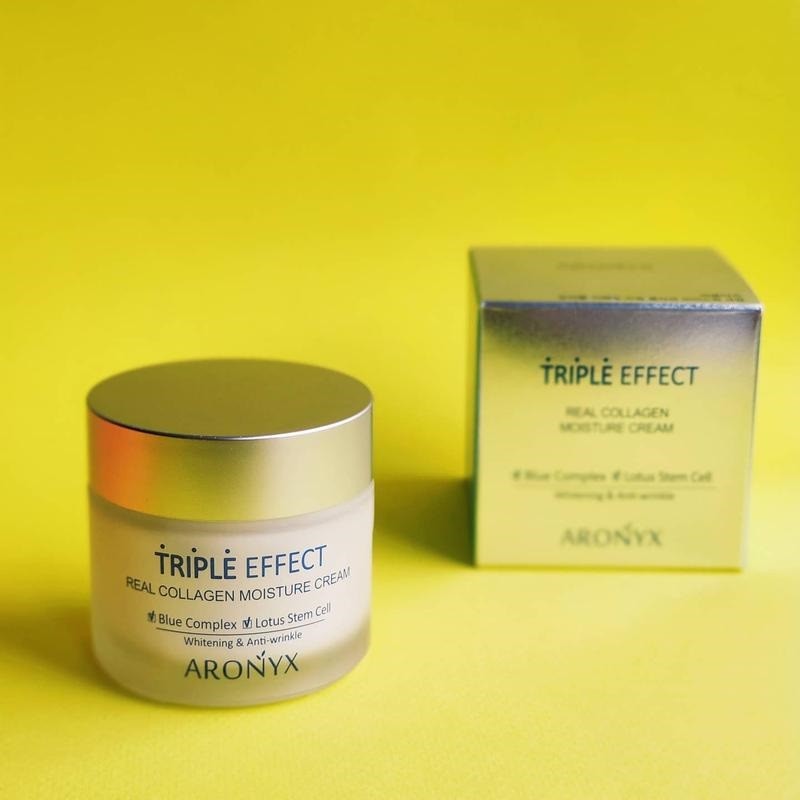 Kem Dưỡng Ẩm Aronyx Triple Effect Real Collagen Moisture Cream 