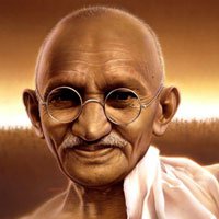 30 triết lý sống bất hủ của Thánh Mahatma Gandhi