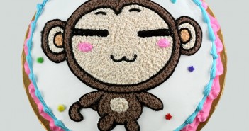 Tổng hợp những mẫu bánh sinh nhật đẹp hình con khỉ dành cho người tuổi thân siêu dễ thương