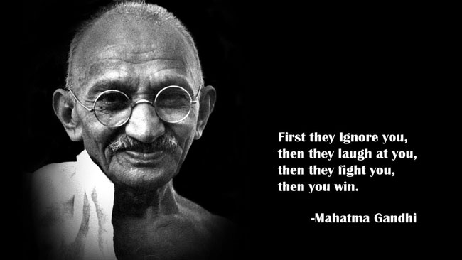 
                        30 triết lý sống bất hủ của Thánh Mahatma Gandhi
                     0