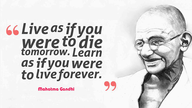 
                        30 triết lý sống bất hủ của Thánh Mahatma Gandhi
                     1