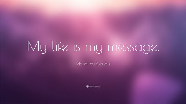
                        30 triết lý sống bất hủ của Thánh Mahatma Gandhi
                     2