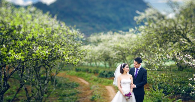 
                        6 gợi ý cho địa điểm chụp ảnh cưới tuyệt đẹp gần Hà Nội
                     5