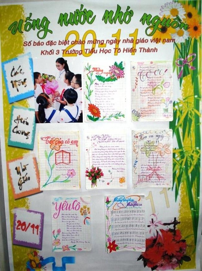 
                        Mẫu bích báo đẹp chào mừng ngày Nhà giáo Việt Nam 20 - 11
                     16