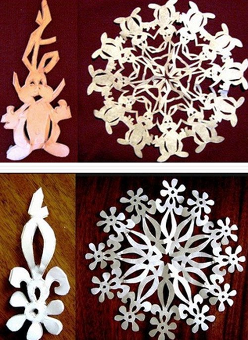 
                        Cách cắt hoa tuyết bằng giấy trang trí Giáng sinh theo nghệ thuật kirigami của Nhật Bản
                     6