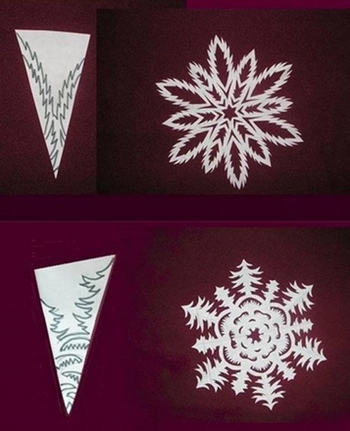 
                        Cách cắt hoa tuyết bằng giấy trang trí Giáng sinh theo nghệ thuật kirigami của Nhật Bản
                     18