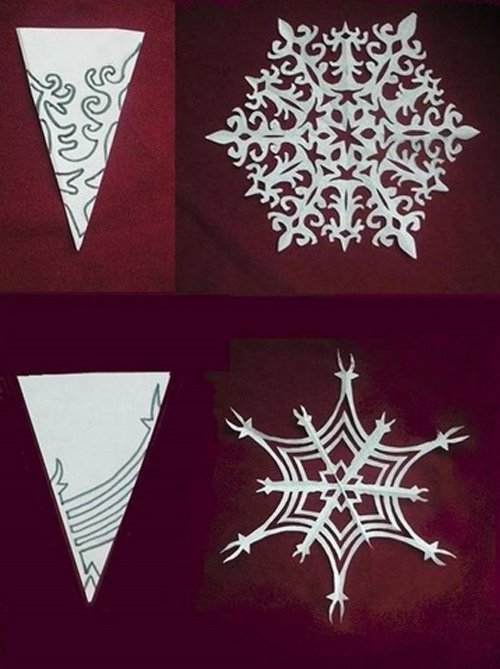 
                        Cách cắt hoa tuyết bằng giấy trang trí Giáng sinh theo nghệ thuật kirigami của Nhật Bản
                     19