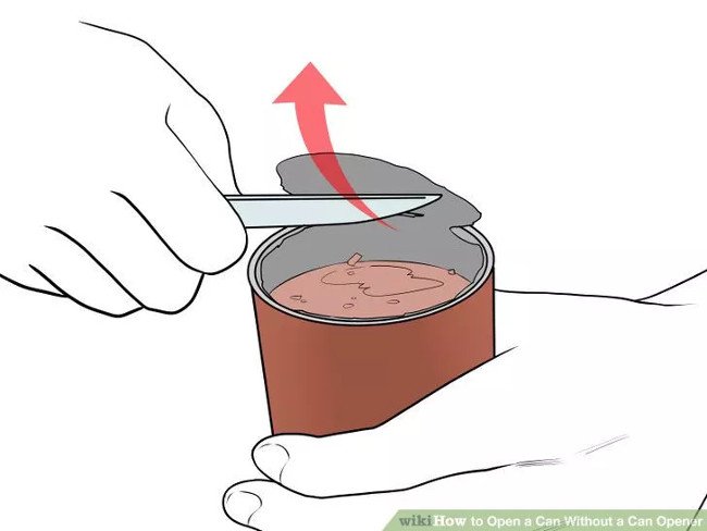 
                        4 cách đơn giản để mở nắp đồ hộp thức ăn khi không có đồ khui
                     4