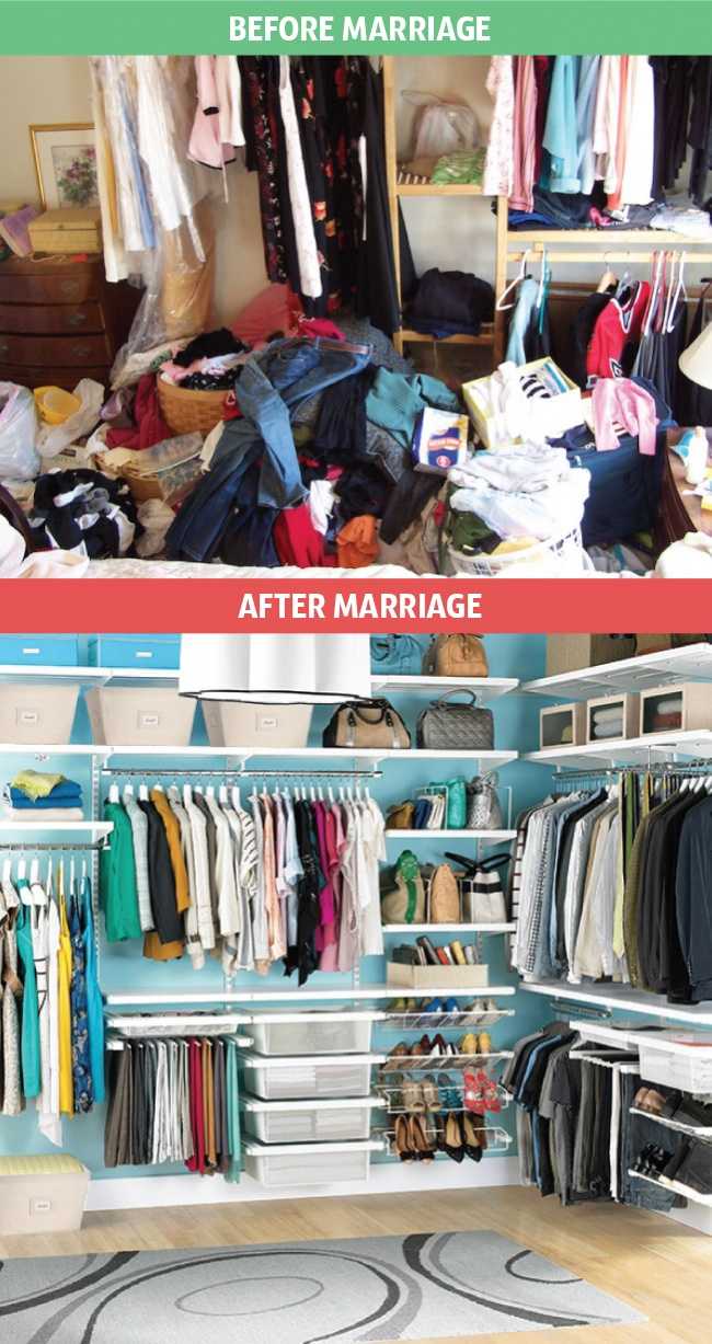 
                        9 bức ảnh cho thấy cuộc sống thay đổi "chóng mặt" sau khi kết hôn
                     7