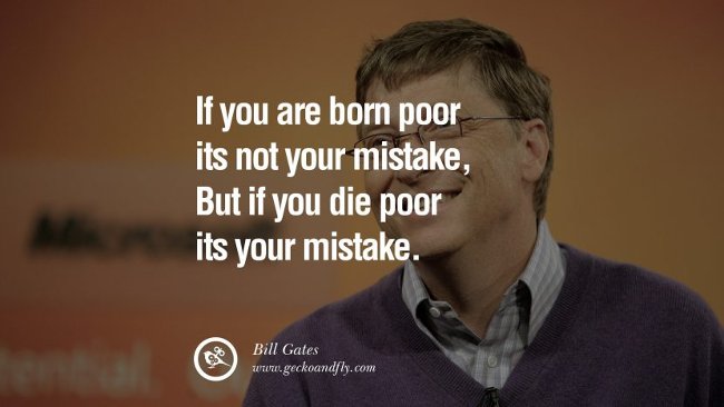 
                        15 câu nói nổi tiếng về thành công và cuộc sống của Bill Gates
                     1