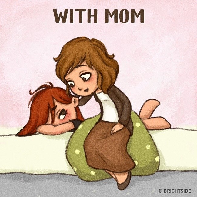 
                        Loạt ảnh minh họa "Chúng ta cần có mẹ nhiều đến thế nào"
                     4