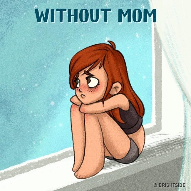 
                        Loạt ảnh minh họa "Chúng ta cần có mẹ nhiều đến thế nào"
                     9