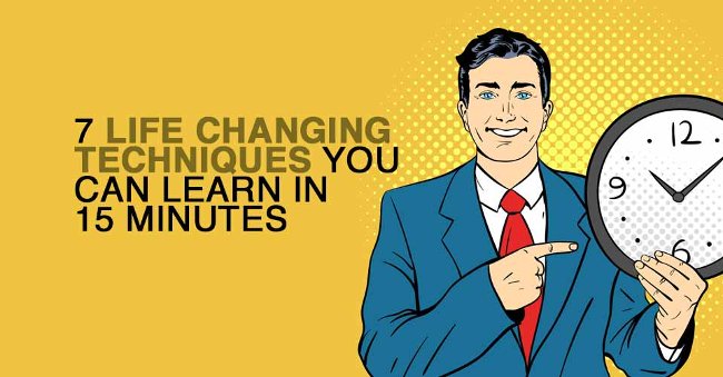 
                        Hãy dành 15 phút để học 7 kỹ thuật có thể thay đổi cuộc đời bạn!
                     0