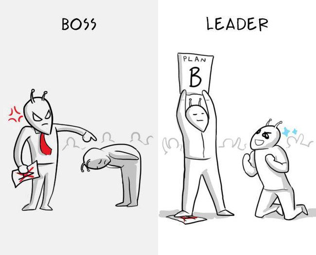 
                        Muốn phát triển công việc hãy tìm một người lãnh đạo tốt
                     2