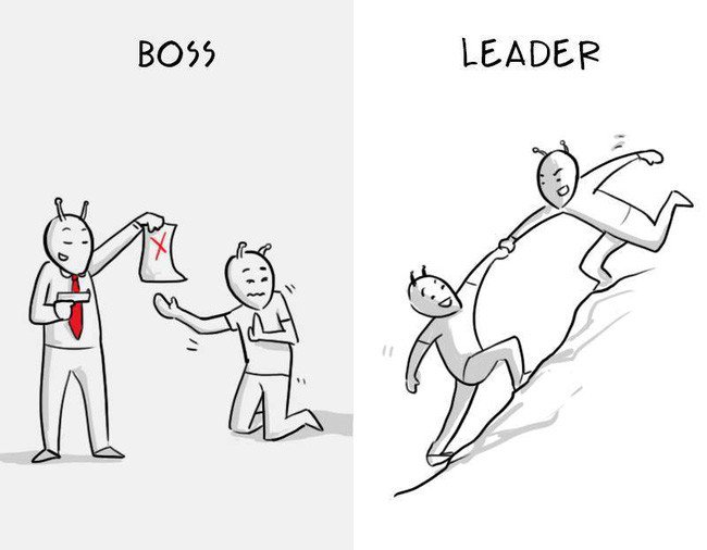
                        Muốn phát triển công việc hãy tìm một người lãnh đạo tốt
                     5