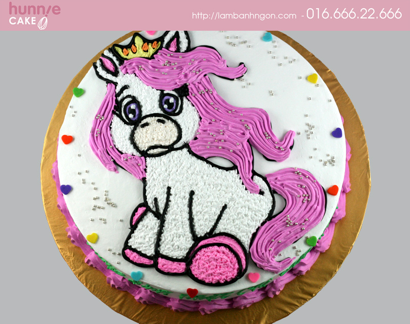 Tổng hợp những bánh sinh nhật hình con ngựa dễ thương cho người tuổi ngọ 13