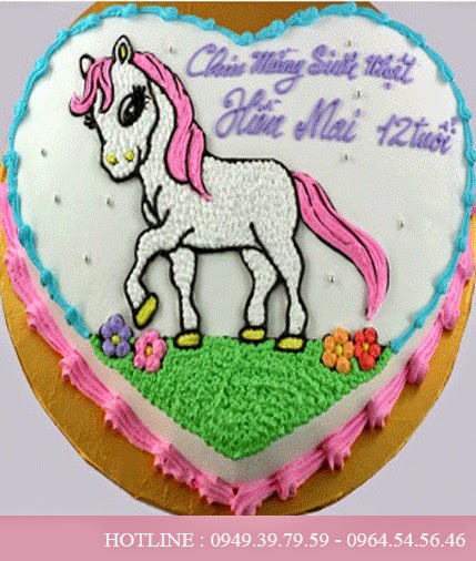 Tổng hợp những bánh sinh nhật hình con ngựa dễ thương cho người tuổi ngọ 15