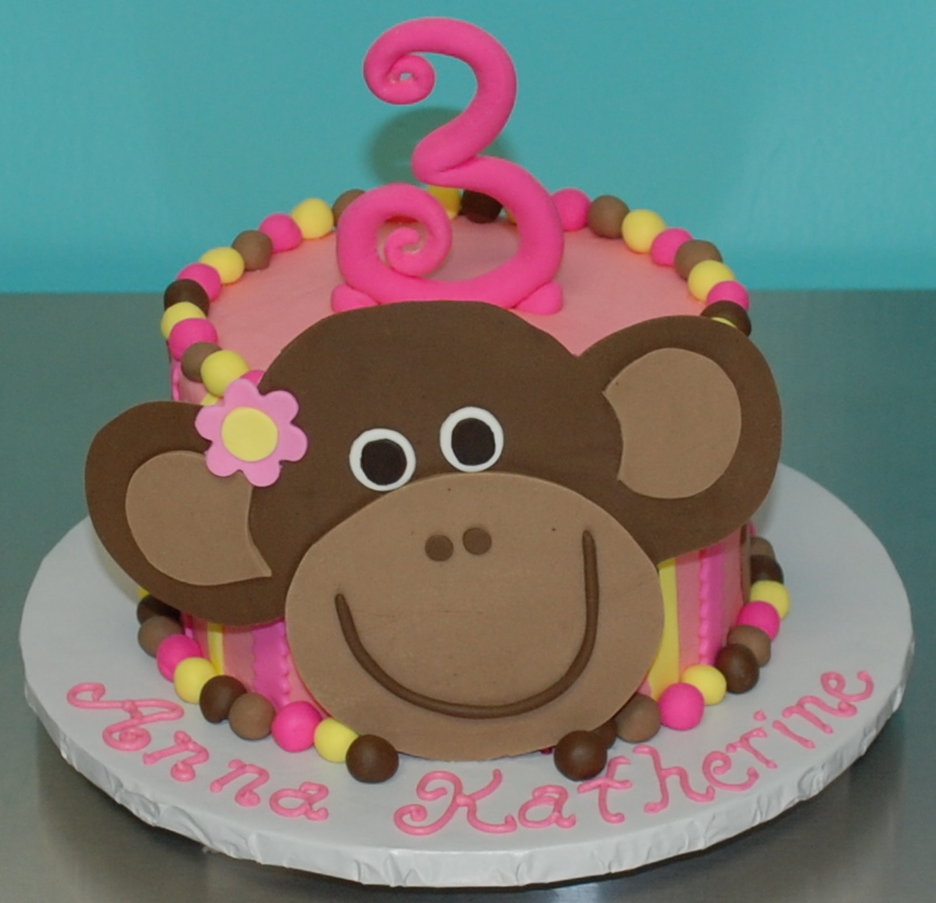 Tổng hợp những mẫu bánh sinh nhật đẹp hình con khỉ dành cho người tuổi thân siêu dễ thương 13