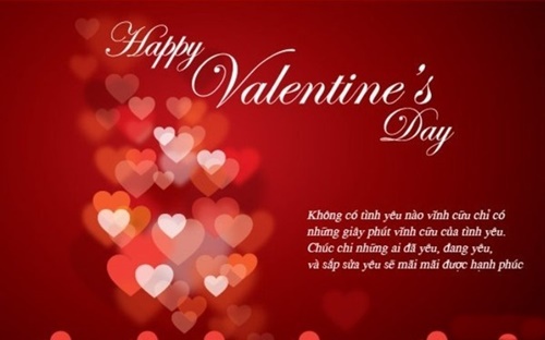 Lời chúc Valentine hay ngọt ngào cho người yêu vợ chồng 1