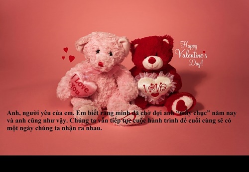 Lời chúc Valentine hay ý nghĩa nhất tặng người yêu bằng hình ảnh 6