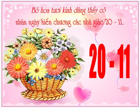 Những lời chúc ngày nhà giáo Việt Nam 20-11 hay nhất 3