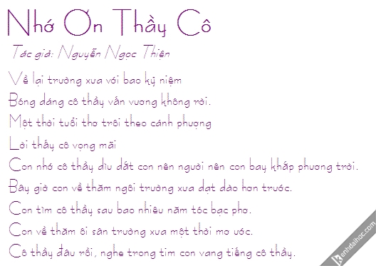Lời chúc 20-11 tặng thầy cô nhân dịp ngày nhà giáo Việt Nam hay và ý nghĩa nhất 1