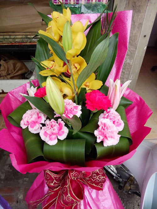 Những lẵng hoa đẹp gửi đến thầy cô nhân ngày 20 – 11 16