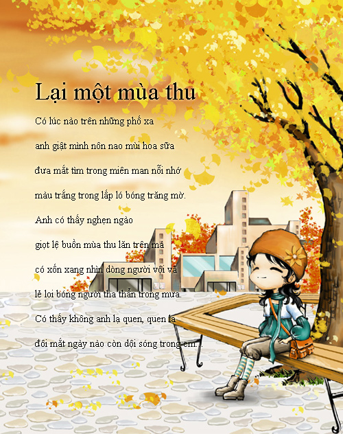 Những bài thơ về mùa thu hay nhất 2015 0