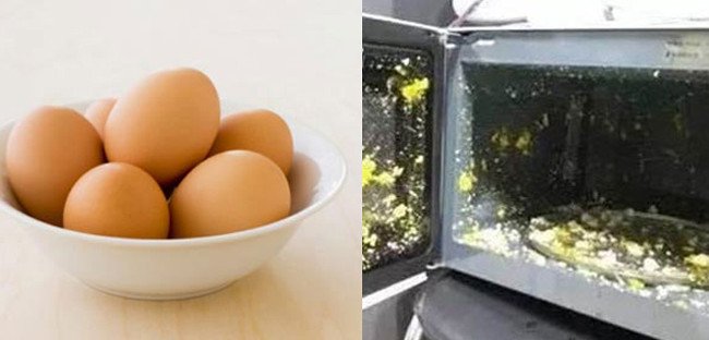 
                        Luộc trứng bằng lò vi sóng có thể phát nổ, tại sao vậy?
                     2