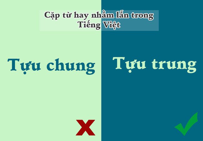 
                        10 cặp từ trong tiếng Việt dễ khiến chúng ta nhầm lẫn nhất
                     4