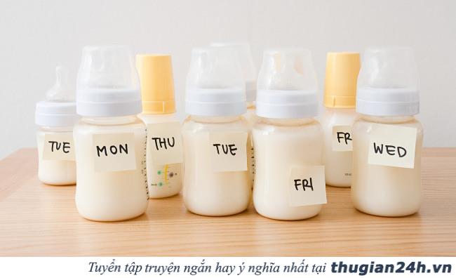 Sữa mẹ sau khi vắt bảo quản như thế nào mới đúng 3