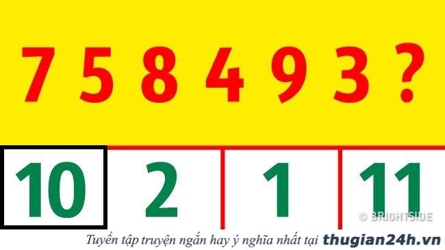 Chỉ thiên tài mới có thể giải được 7 câu đố này trong 30 giây! 12